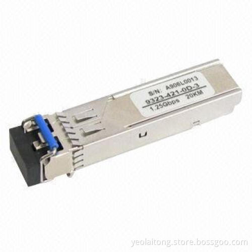 1.25Gbps SFP Optical Transceiver, 80km Reach